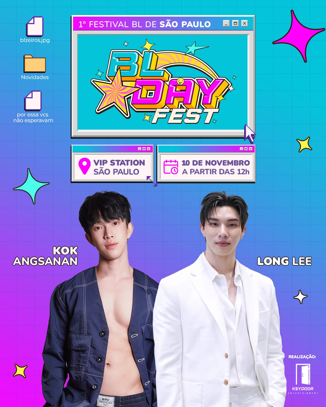 BL Day Fest 2024: Com presença confirmada de Long Lee e Kok Angsanan! -  AgitoPOP