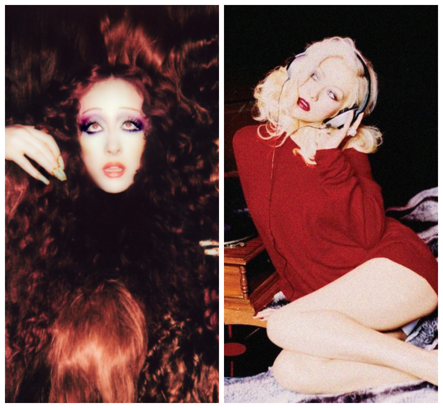 Chappell Roan e Christina Aguilera cantam “Coffee” juntas no Shrine Auditorium, em Los Angeles